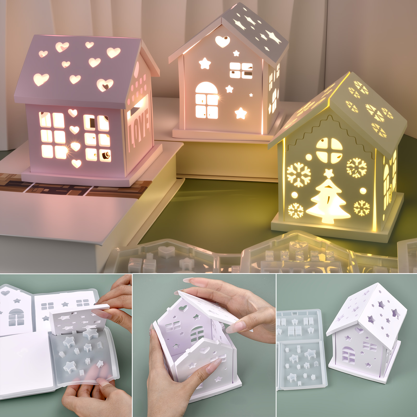 ثلاثية الأبعاد منزل قالب من ال - مراجعة Candle Holder Supplies وسعره