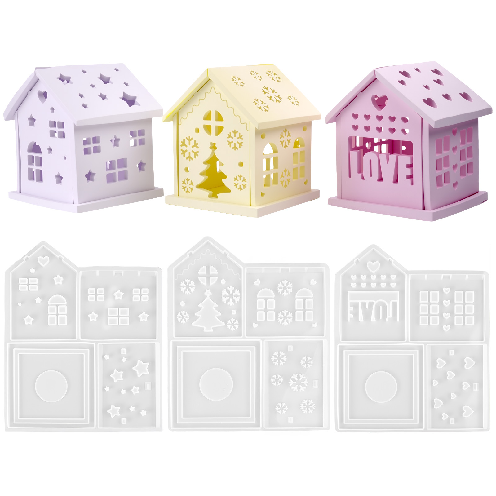 ثلاثية الأبعاد منزل قالب من ال - مراجعة Candle Holder Supplies وسعره
