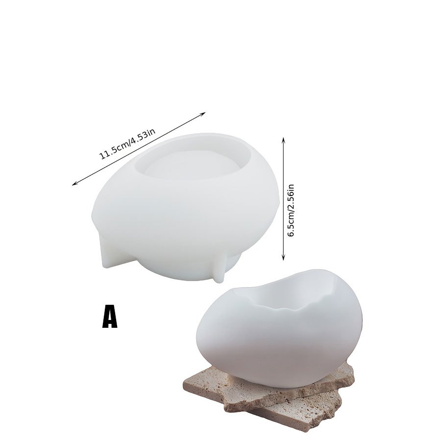[قالب الراتنج] قالب بيضة سيليك - مراجعة Candle Holder Supplies وسعره