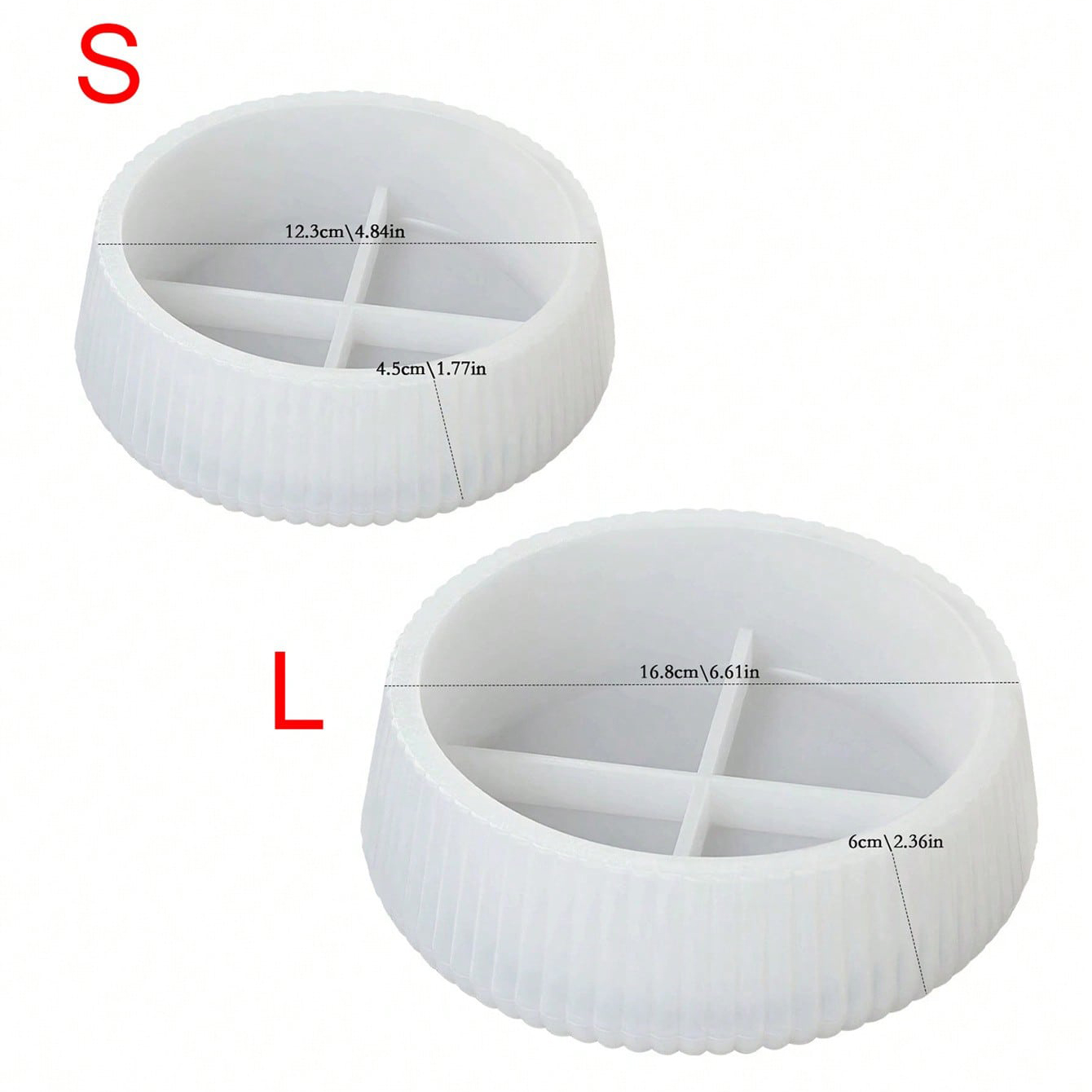 1 قطعة وعاء تخزين مخطط مستدير  - مراجعة Candle Supplies Jars وسعره