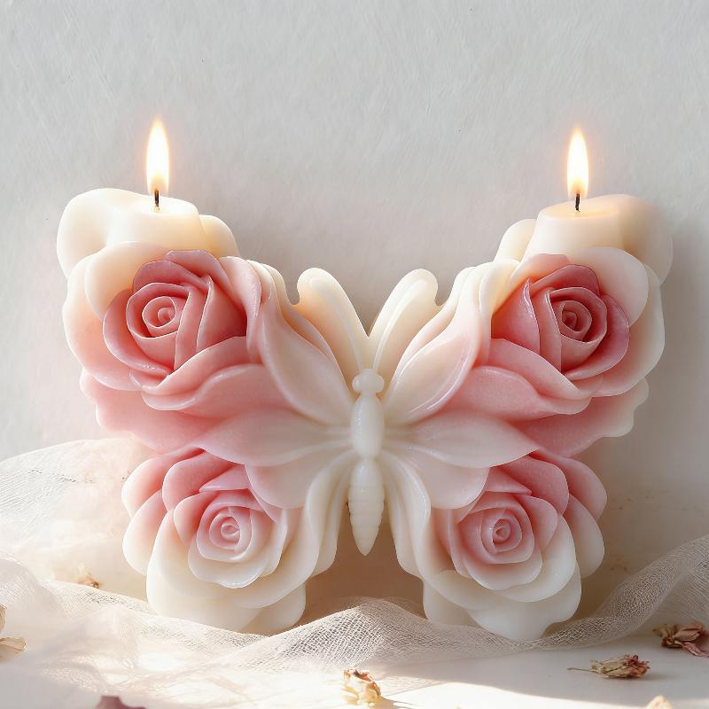 قالب سيليكون على شكل فراشة وور - مراجعة Candle Making Supplies Usa وسعره